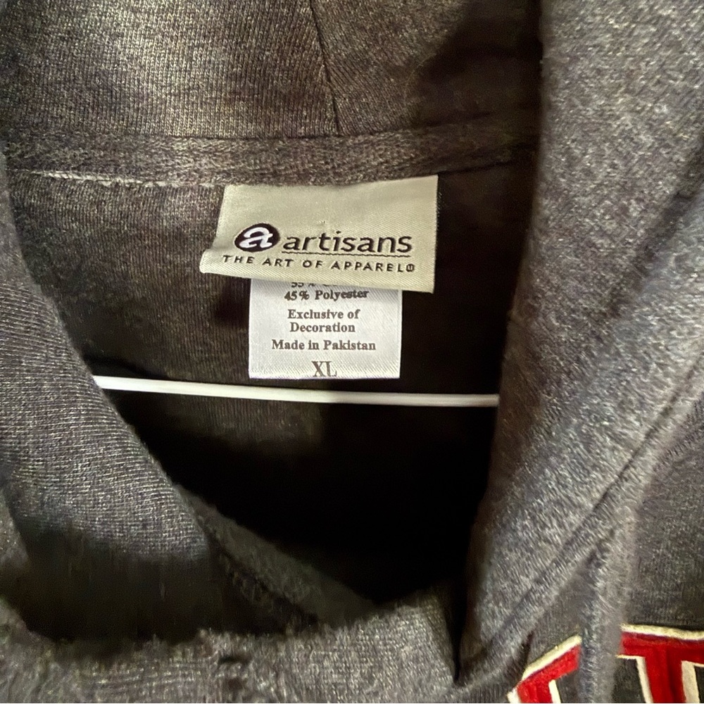 Artisan Dark Gray Hoodie National Corvette Museum sweatshirt XL - Picture 3 of 5